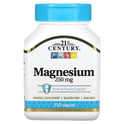 21st Century Magnesium 250 mg 110 Tablets