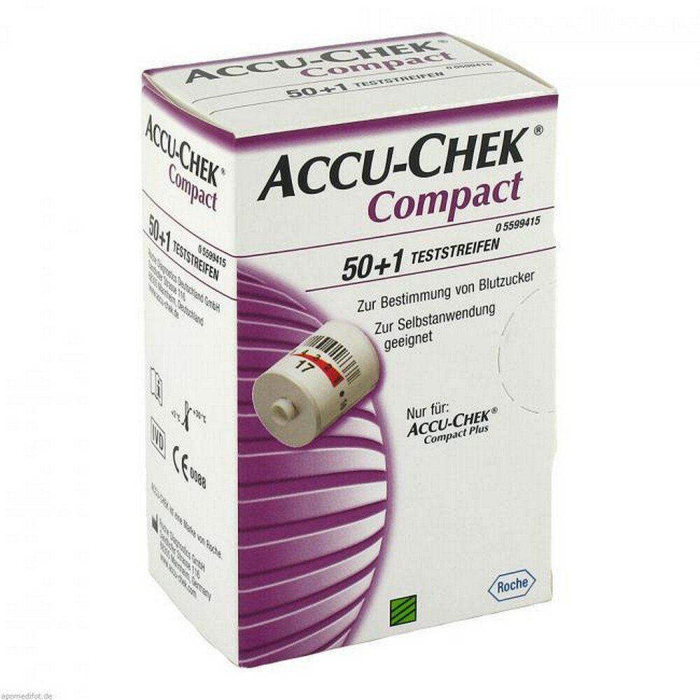 accu chek compact test strips 50 pc Accu-Chek Compact Test Strips 50 pcs