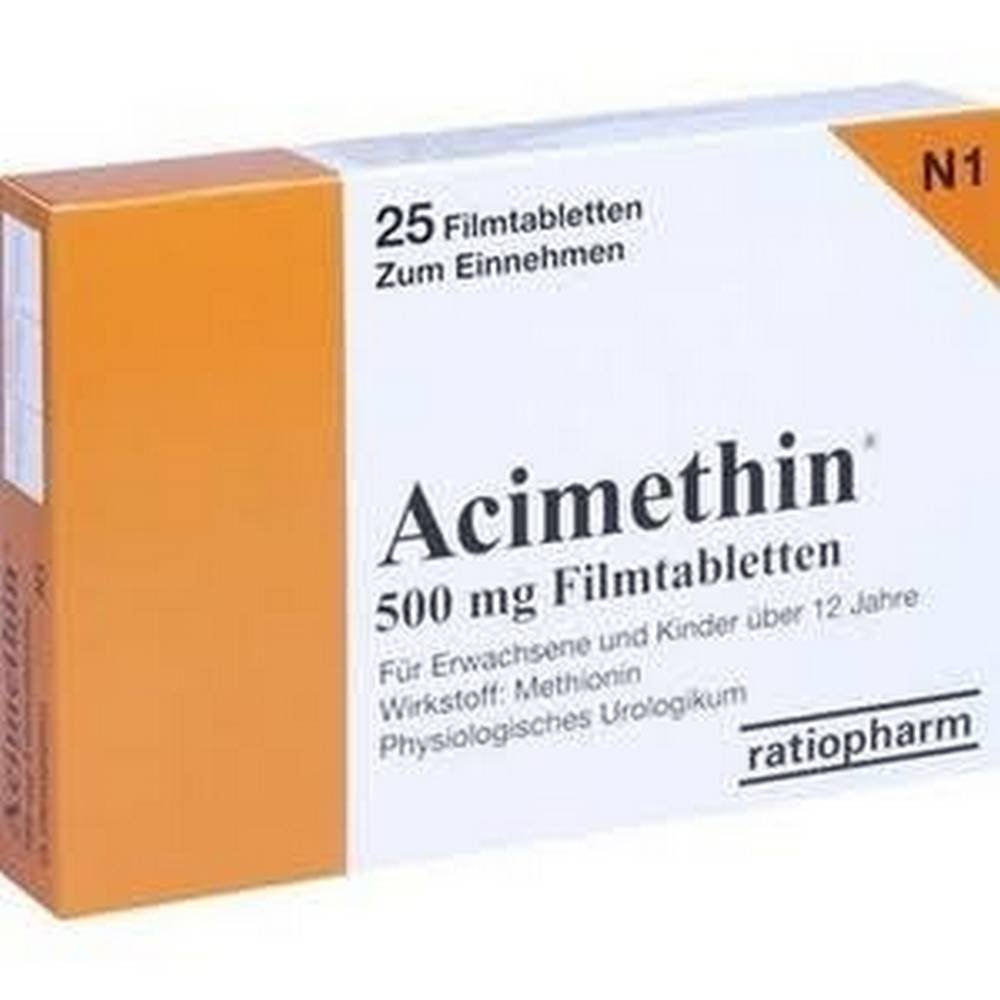 acimethin film coated tablets 25 pcs Acimethin Film-Coated Tablets 25 pcs