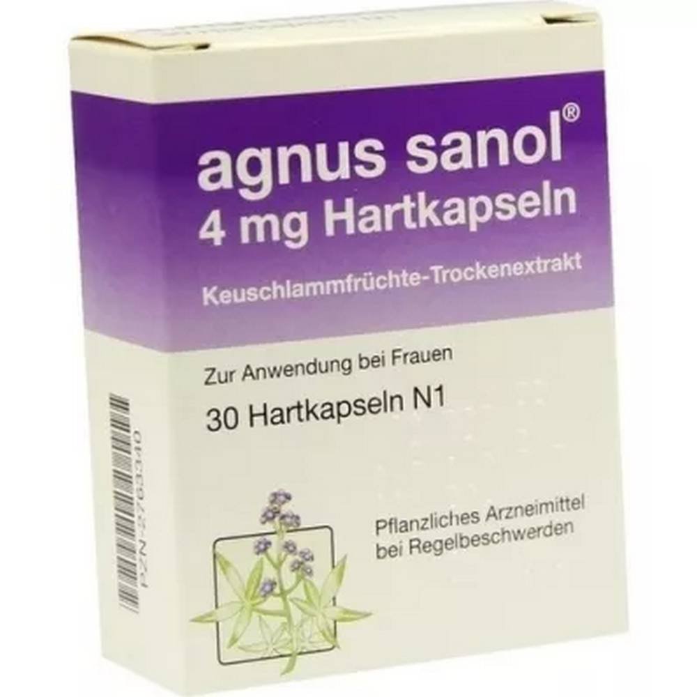 agnus sanol hard capsules 30 pcs AGNUS SANOL hard capsules — 30 pcs