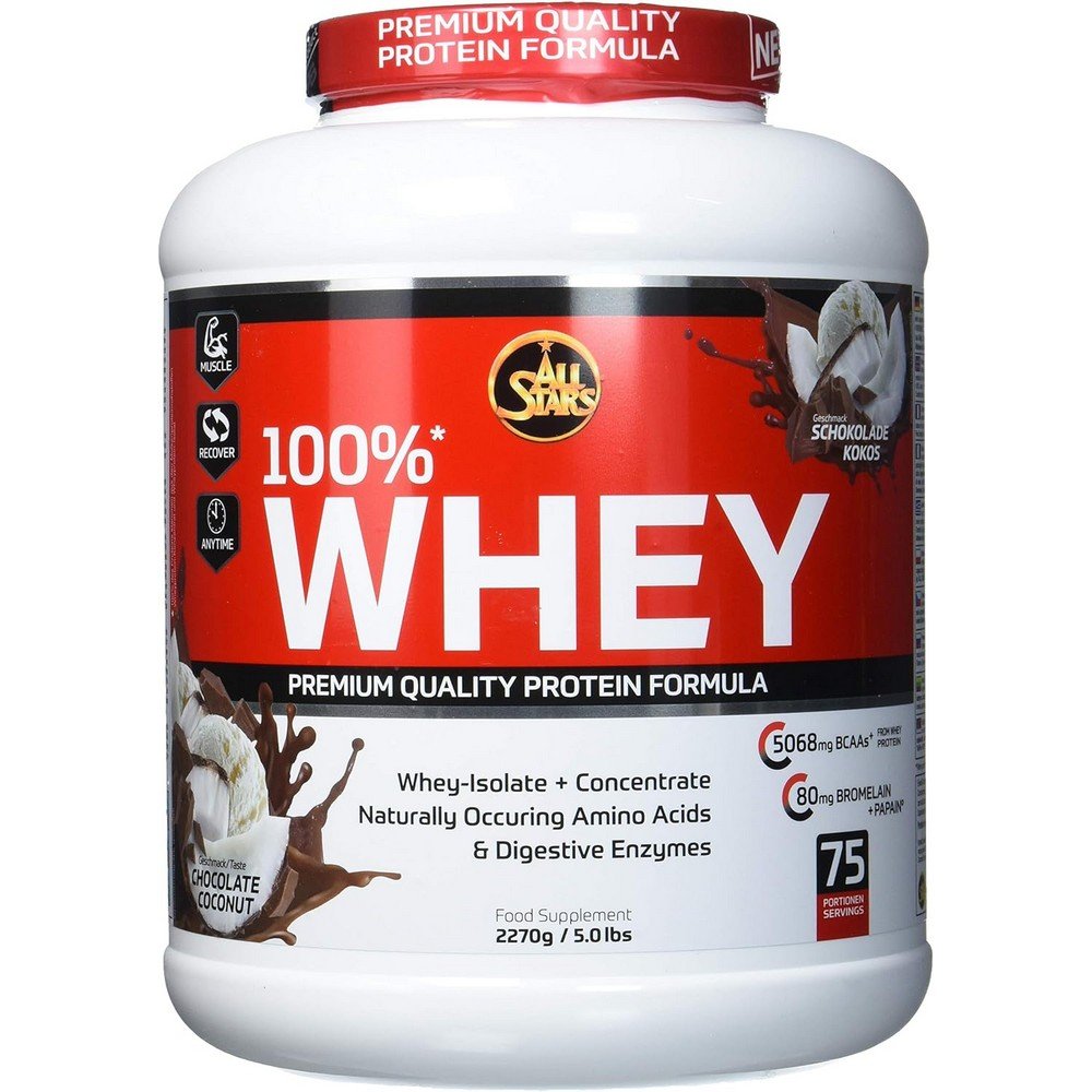 all stars 100 whey protein 2270 g protein powder All Stars 100% Whey Protein – 2270 g