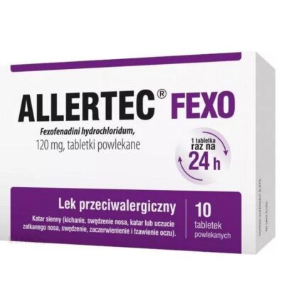Allertec Fexo 120 mg tablets 10 pcs