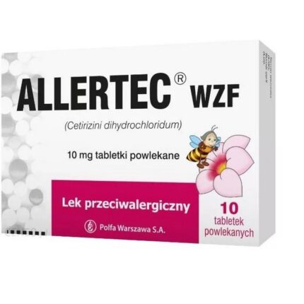 Allertec WZF 10 mg tablets 10 pcs