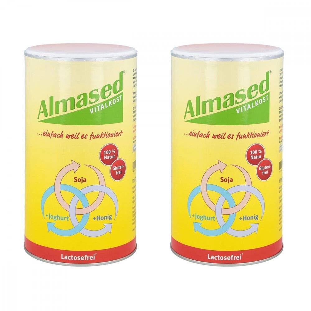 almased lactosefrei 2 500 Almased Lactosefrei 2 × 500g