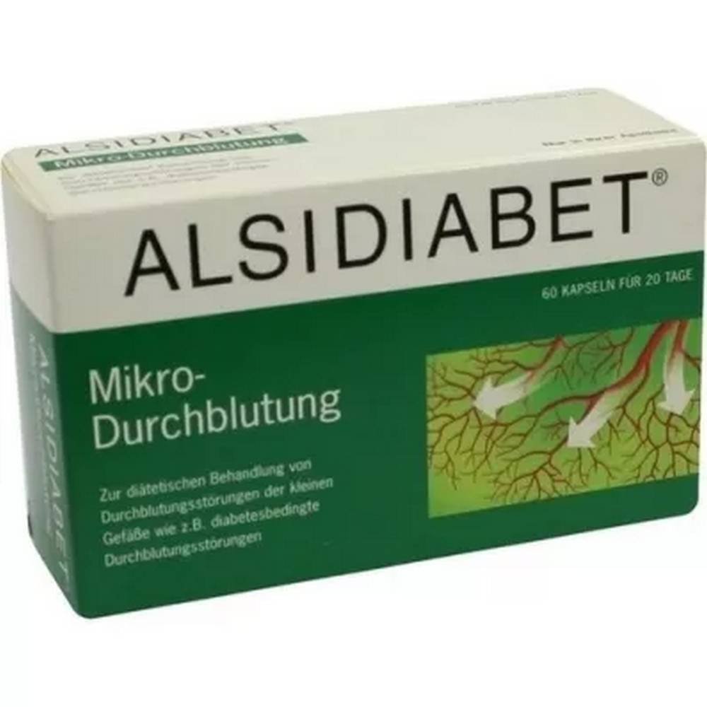 alsidiabet diabetic capsules 60 pcs Alsidiabet Diabetic Capsules 60 Pieces