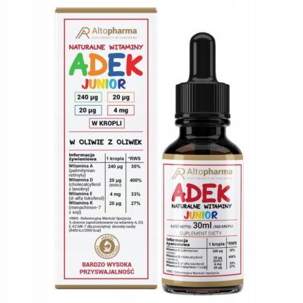 Alto Pharma ADEK Junior – Multivitamin for Children, 30 ml