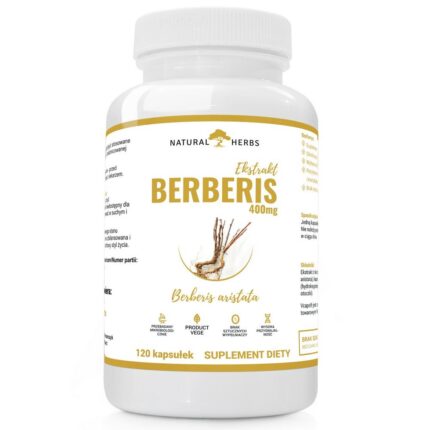 Alto Pharma Berberis Extract 400 mg – Immune & Metabolic Support, 120 Capsules