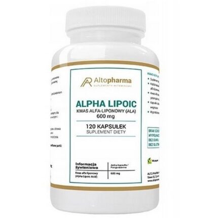 Alto Pharma Alpha-Lipoic Acid – Dietary Supplement, 120 Capsules