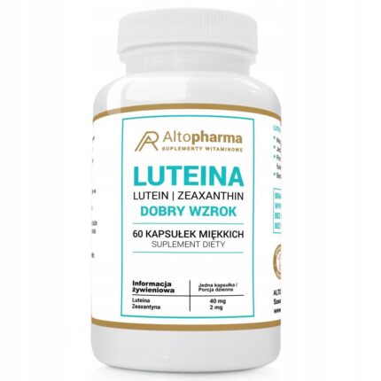 Alto Pharma Lutein – Eye Health Dietary Supplement, 60 Capsules