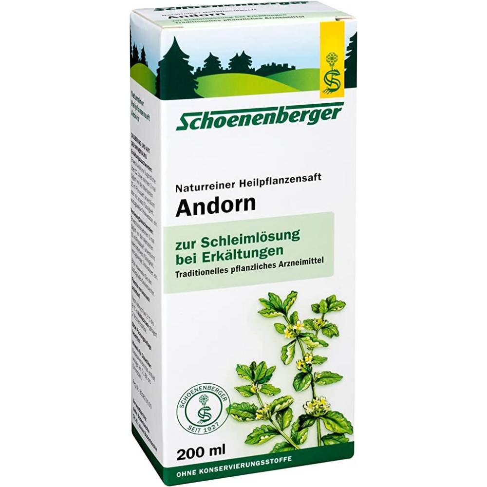 andorn juice schoenenberger 200 ml ANDORN Juice Schoenenberger, 200 ml