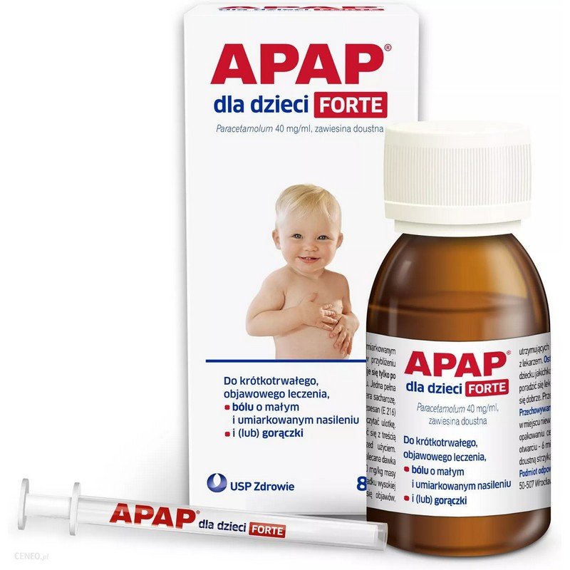 apap for children forte suspension 85 ml Apap for Children Forte Suspension 85 ml