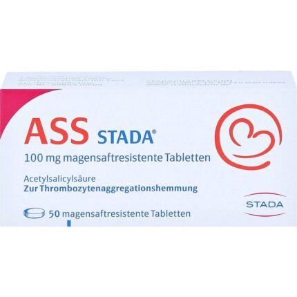 ASS Stada 100 mg Gastro-Resistant Tablets 50 pcs