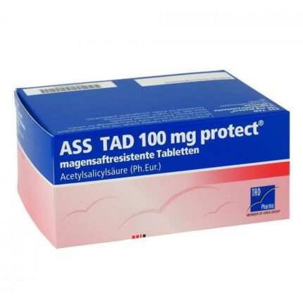 ASS TAD 100 mg Protect Gastro-Resistant Film Tablets 100 pcs