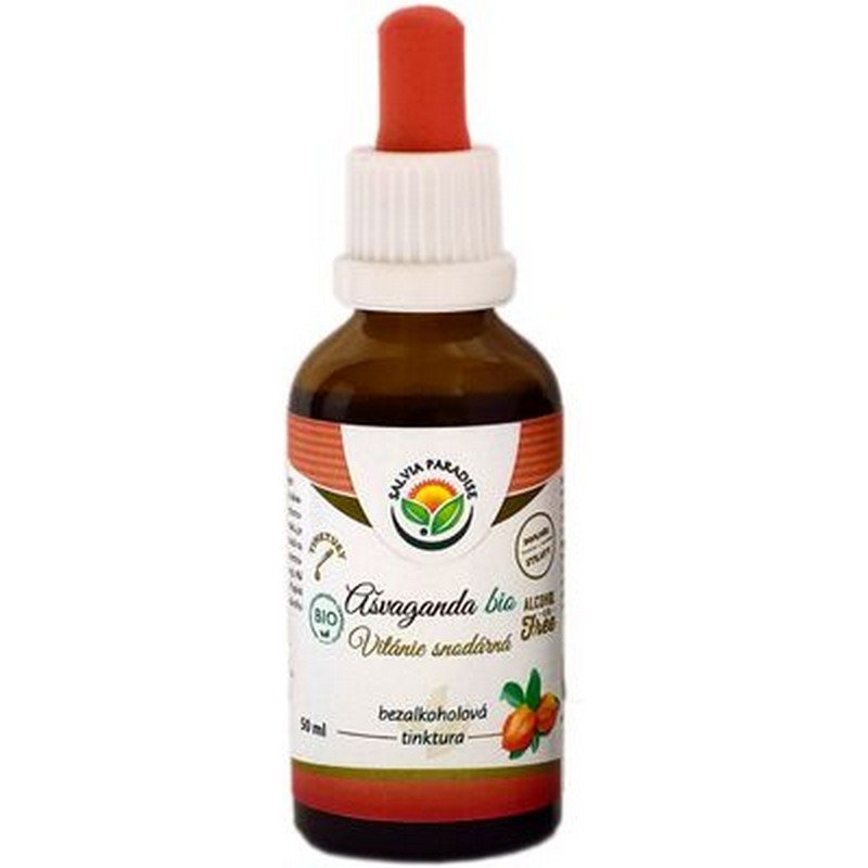 asvaganda vitanie af tinktura bio 50 ml Salvia Paradise Ashwagandha - withania AF tincture BIO 50 ml