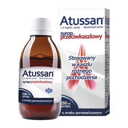 Atussan 1.5 mg/ml Syrup (Orange Flavour) 150 ml