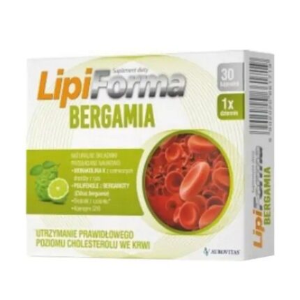 Aurovitas Pharma Lipiforma Bergamia 30 Capsules