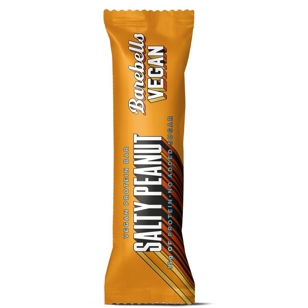 barebells vegan salty peanut bar 55 g Barebells Vegan Salty Peanut Bar, 55 g