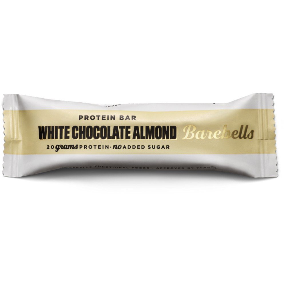 barebells white choco almond bar 55 g Barebells White Choco Almond Bar, 55 g