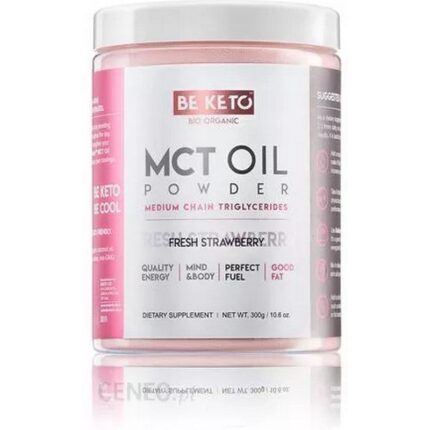 Be Keto MCT Oil Powder Fresh Strawberry 300 g