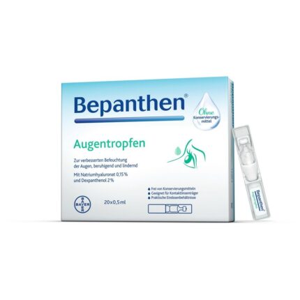 Bepanthen eye drops, 20 ml (40×0.5 ml) — Bepanthen Augentropfen, 20 ml (40×0.5 ml)