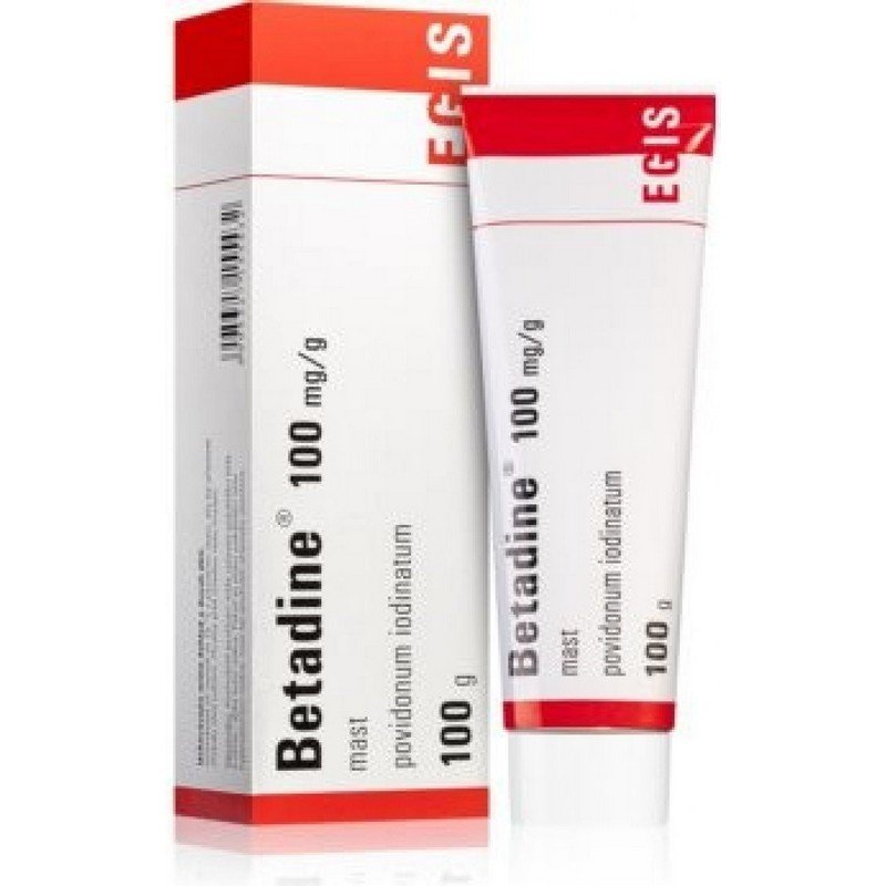 betadine 100 mgg ung100 g Betadine 100 mg/g ointment 100 g