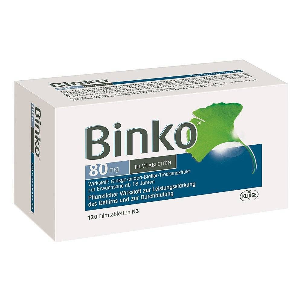 binko 80 mg film coated tablets 120 pcs Binko 80 mg Film-Coated Tablets 120 pcs