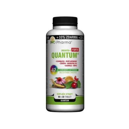 Bio Pharma Quantum Immunity+ Forte 42 components from vitamin A to iron multivitamin with minerals 120 tbl