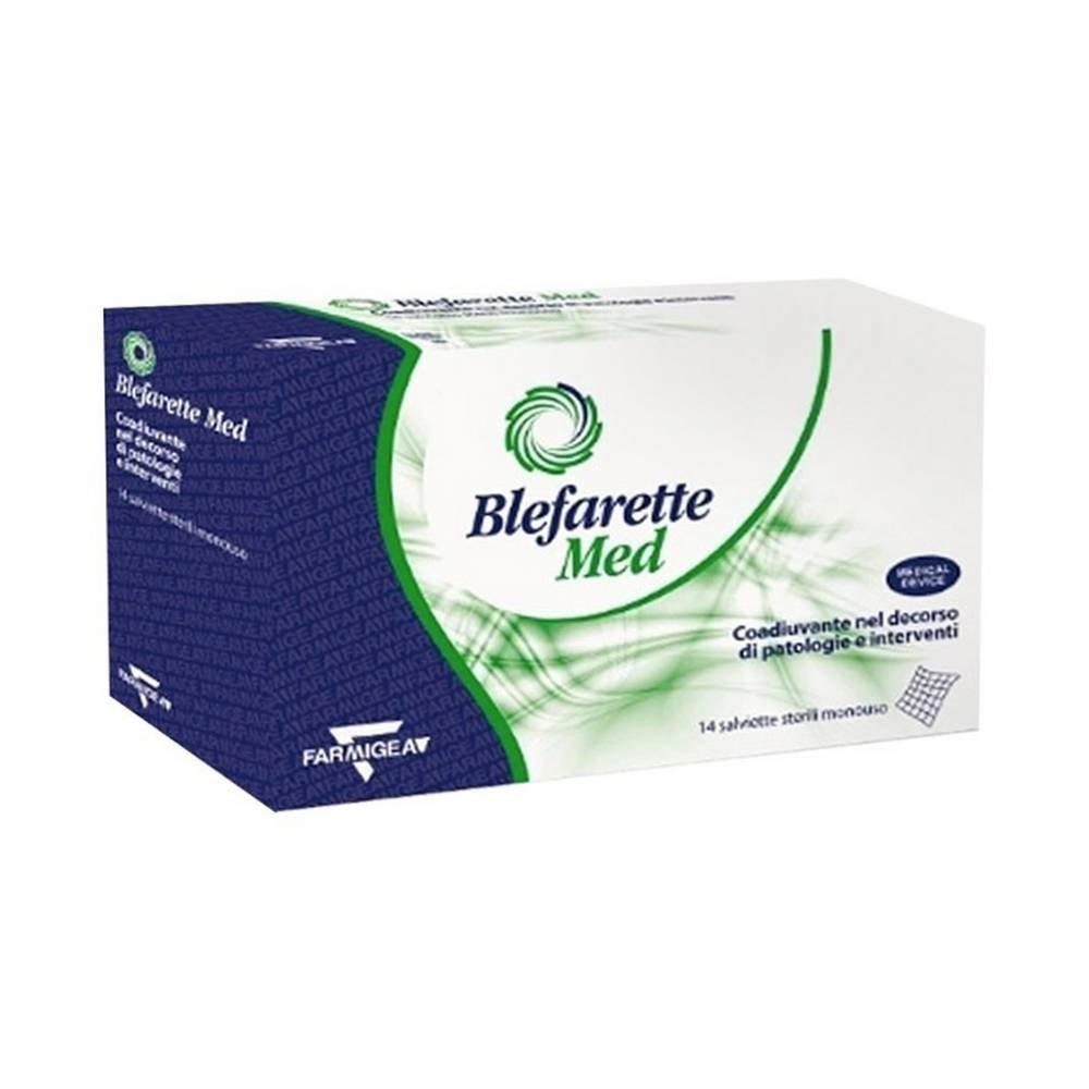 blefarette med 14 eye wipes Blefarette Med – Reinigungstücher für den Augenbereich 14 Stück