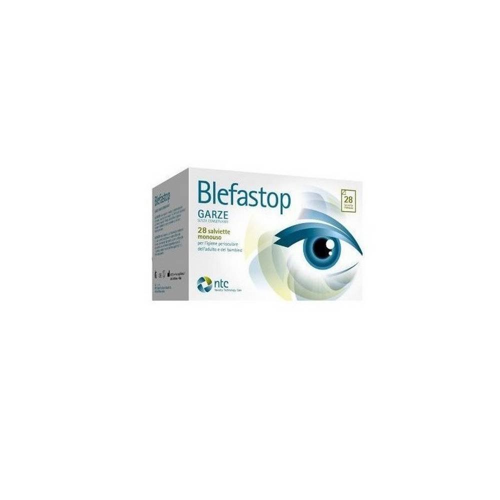 blefastop eyelid cleansing wipes 28 pieces Blefastop Reinigungstücher für Augenlider 28 Stück