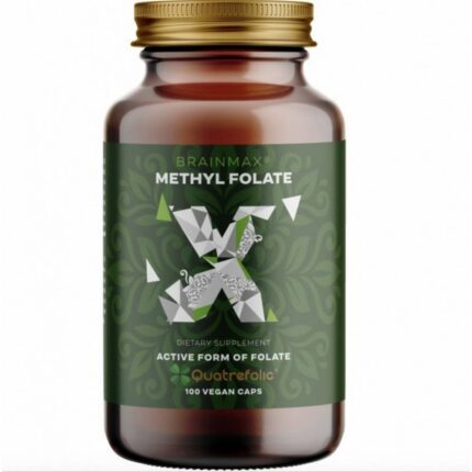 BrainMax Methyl Folate Active Folic Acid 400 mcg 100
