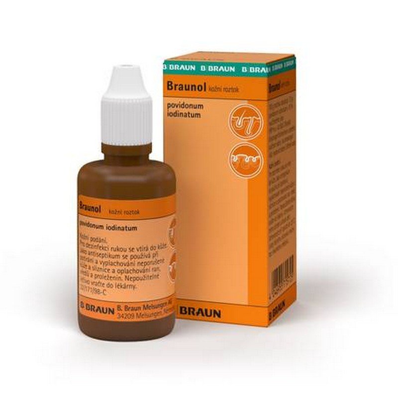 braunol 75 mgg drmsol1x30 ml Braunol 75 mg/g solution 30 ml