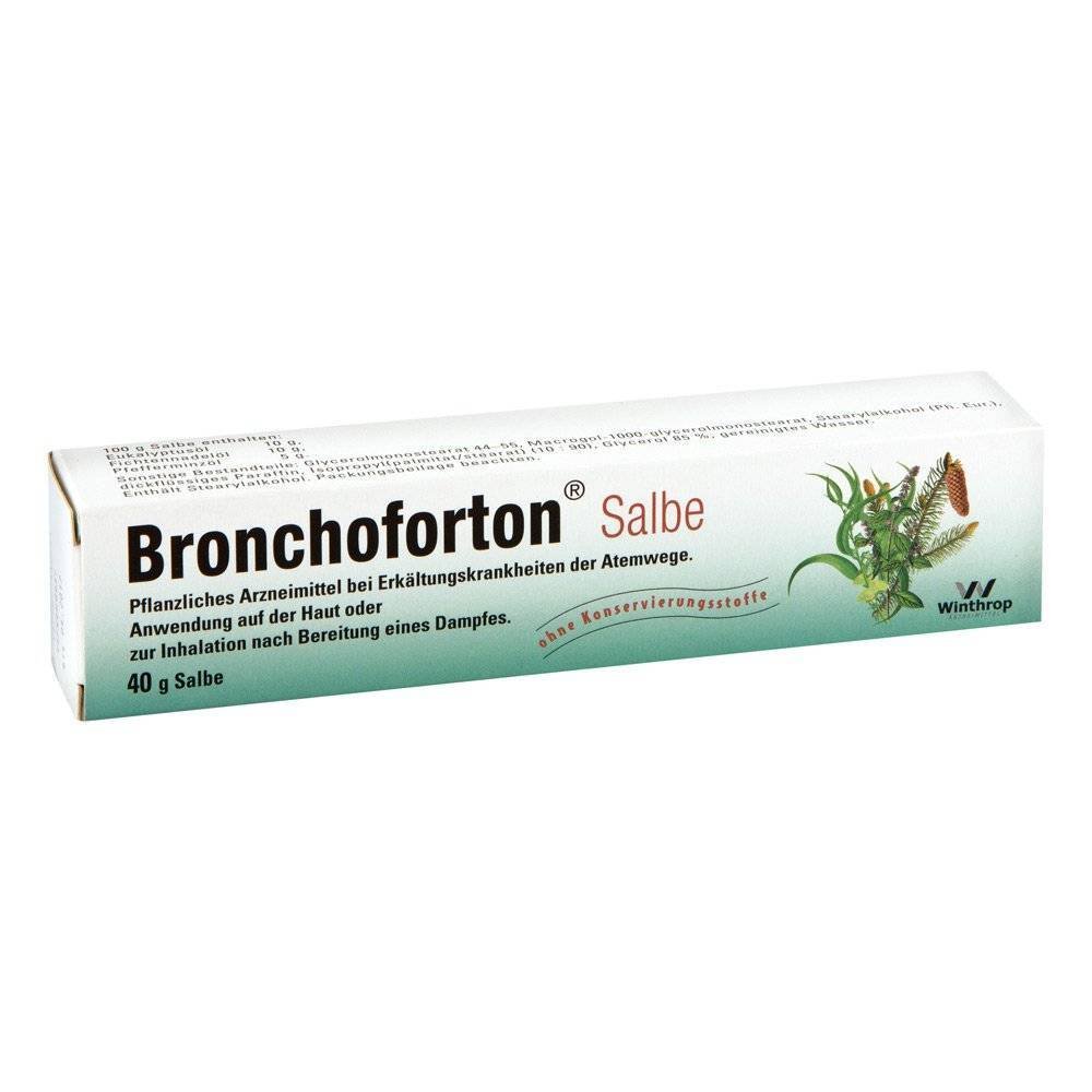 bronchoforton ointment 40 g BRONCHOFORTON ointment, 40 g