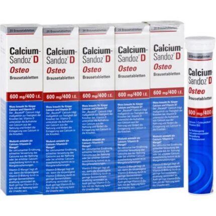 CALCIUM SANDOZ D Osteo effervescent tablets