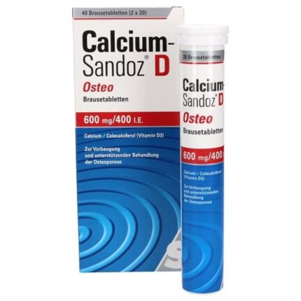 Calcium Sandoz D Osteo Intens 1200mg / 800 IU