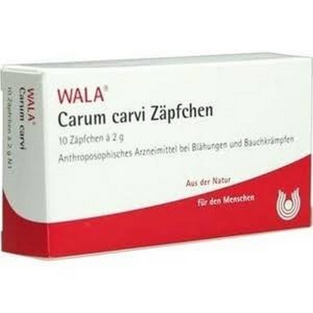 carum carvi suppositories 10x2 g CARUM CARVI suppositories, 10X2 g