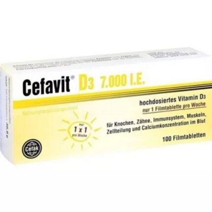 Cefavit D3 7000 IU Film-Coated Tablets 100 Pieces