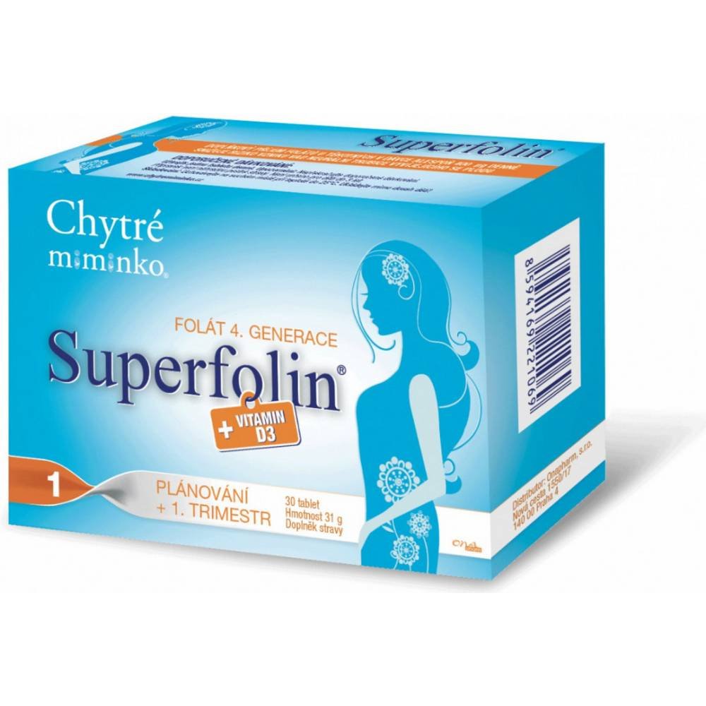 chytre miminko superfolin 1 plan 30 kapsli smart baby superfolin 1 plan 30 capsules Smart Baby Superfolin 1 Plan 30 Capsules
