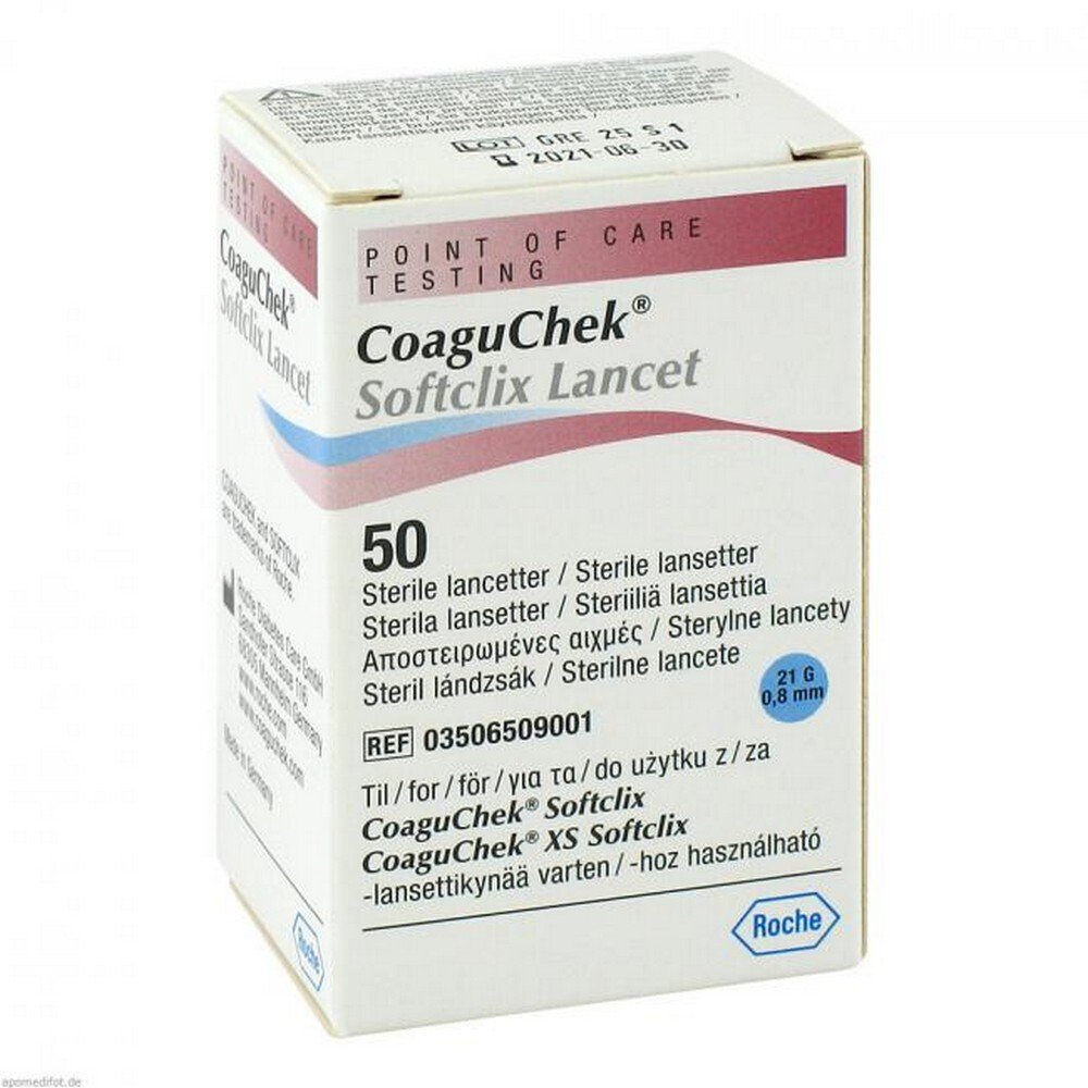 coaguchek softclix lancet 50 pcs CoaguChek Softclix Lancets 50 pcs