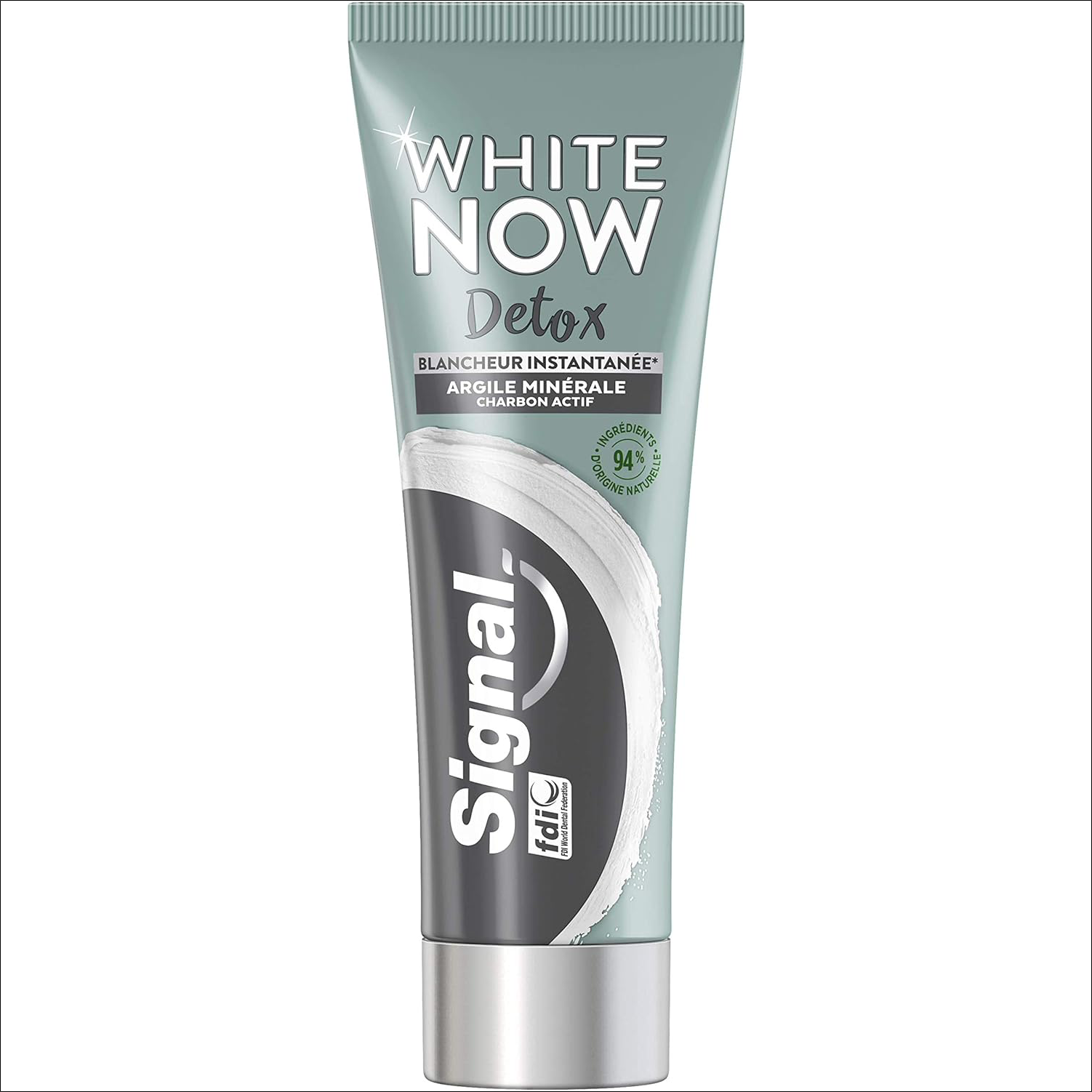 combined_image 5 Signal White Now Detox Clay & Activated Charcoal Toothpaste 75ml