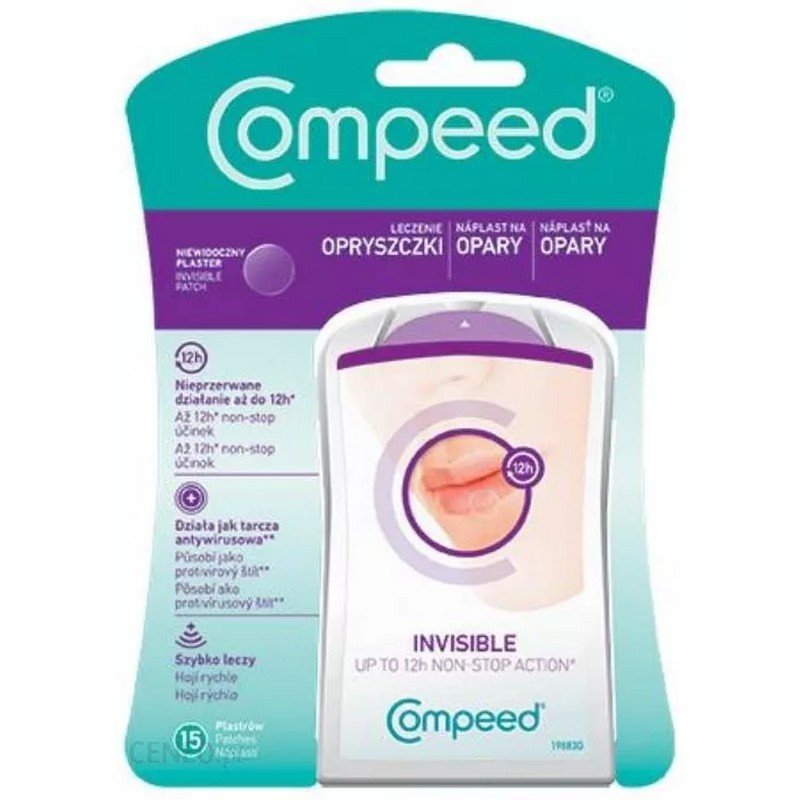compeed patch for herpes 15pcs Compeed Cold Sore Patches 15 pcs