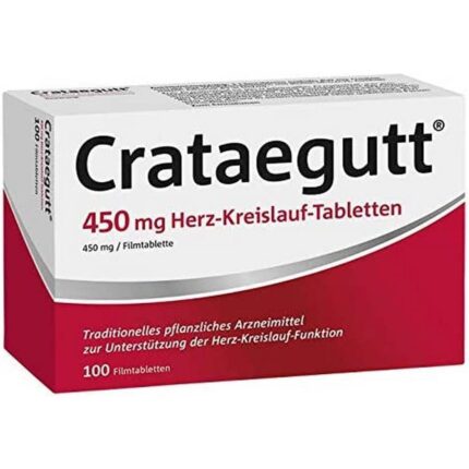 CRATAEGUTT 450 mg cardiovascular tablets, 100 pcs