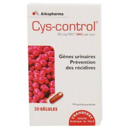 Cys Control Arkopharma 36 mg – 20 Capsules