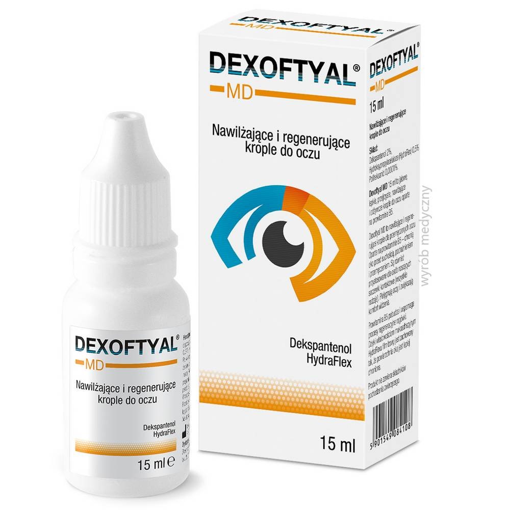 dexoftyal md moisturizing and regenerating eye drops 15 ml Dexoftyal MD Moisturizing & Regenerating Eye Drops 15 ml