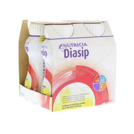 DIASIP Vanilla Flavor 4x200ml