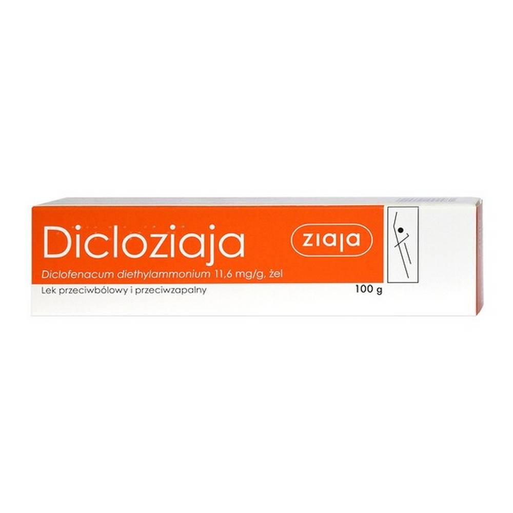 dicloziaja 116 mg g gel 100 g Ziaja Dicloziaja 11.6 mg/g gel 100 g