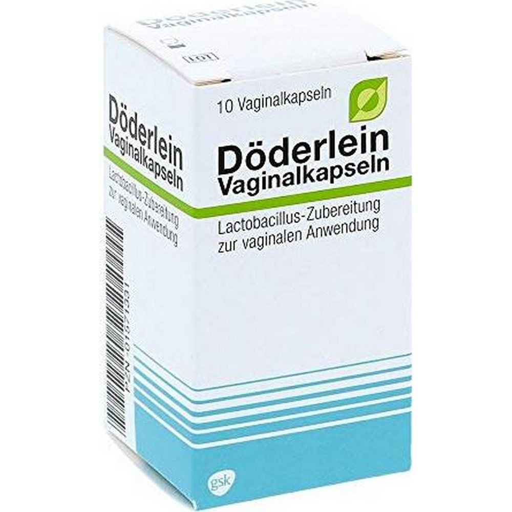 doderlein vaginal capsule 10 pieces Döderlein Vaginal Capsules 15 pcs