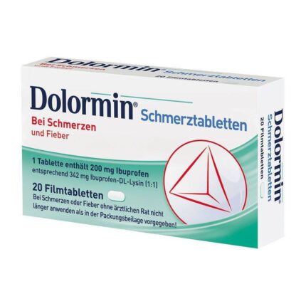 Dolormin Film-Coated Tablets 20 pcs