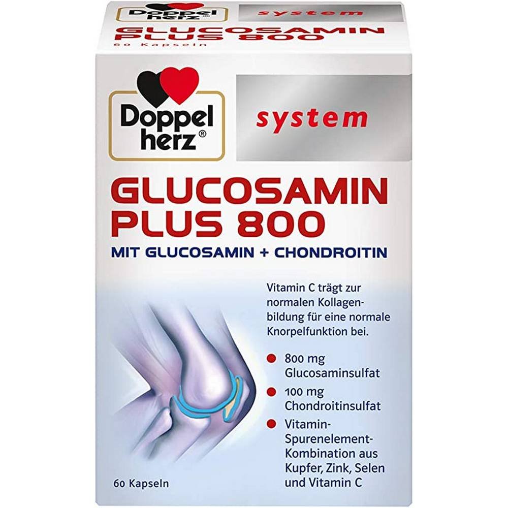 doppelherz glucosamin plus 800 system capsules 60 pcs Doppelherz Glucosamin Plus 800 System Capsules 60 pcs