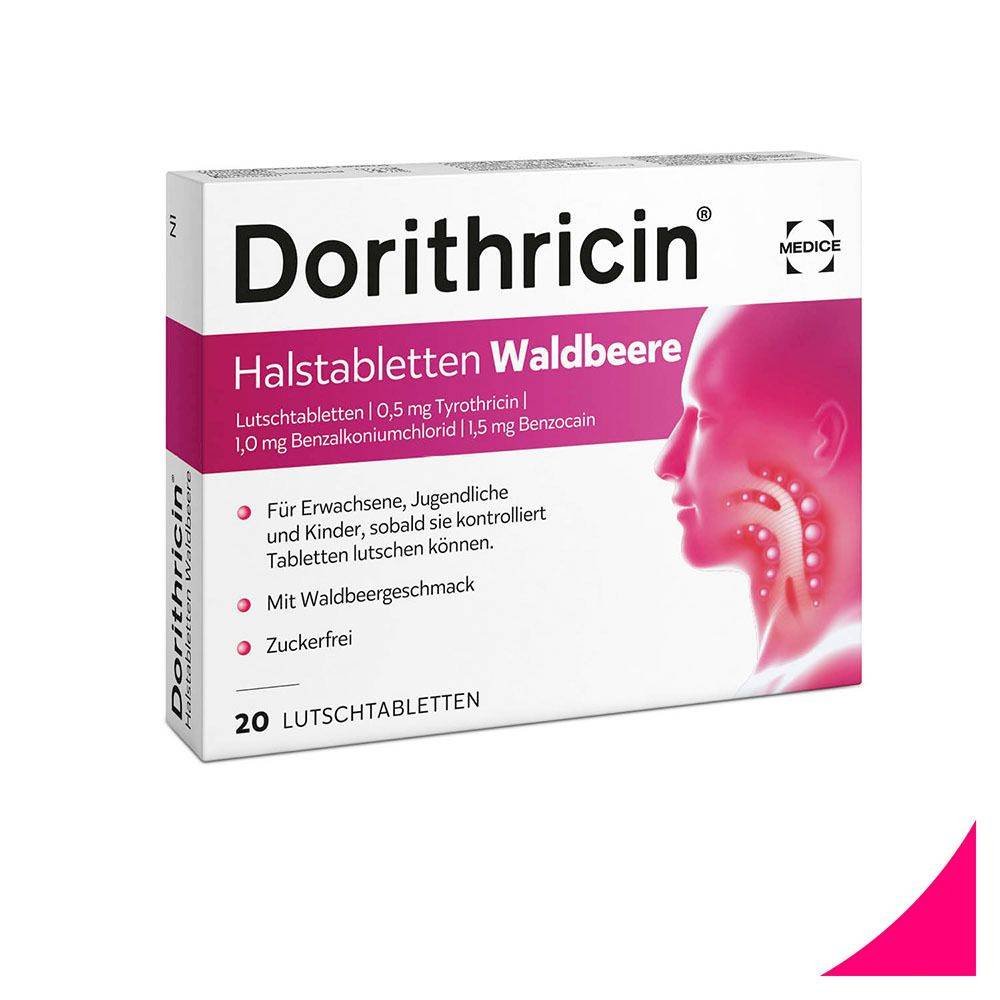 dorithricin throat lozenges wild berries 20 pcs Dorithricin Throat Lozenges Wild Berries 20 pcs