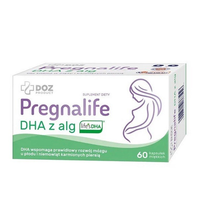 doz product pregnalife dha from algae soft capsules 60 pcs Pregnalife DHA from algae soft capsules (Doz Product) 60 pcs